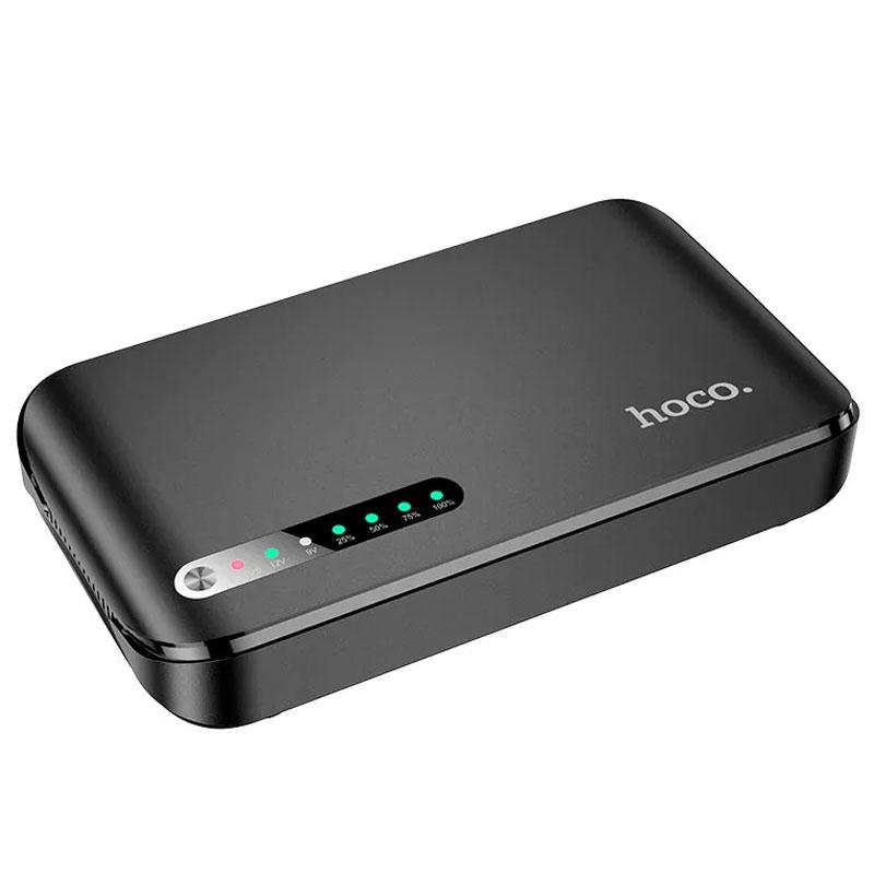 Джерело безперебійного живлення Hoco DB62 Smart Mini UPS для роутерів 5V/9V/12V 20000 mAh на малюнкі №1