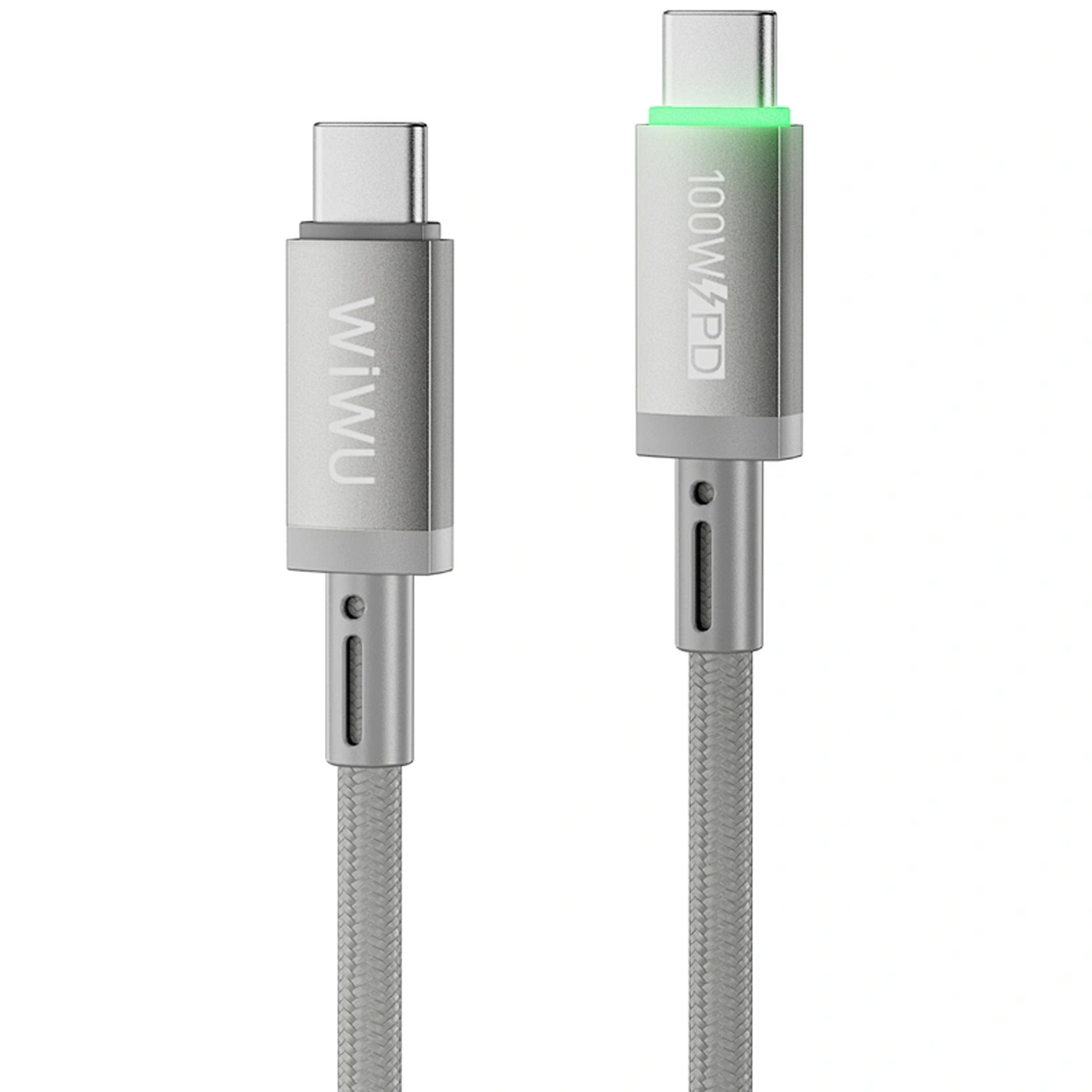 Дата кабель WIWU C084 Maglink Type-C to Type-C 100W (1m), купить оптом с доставкой