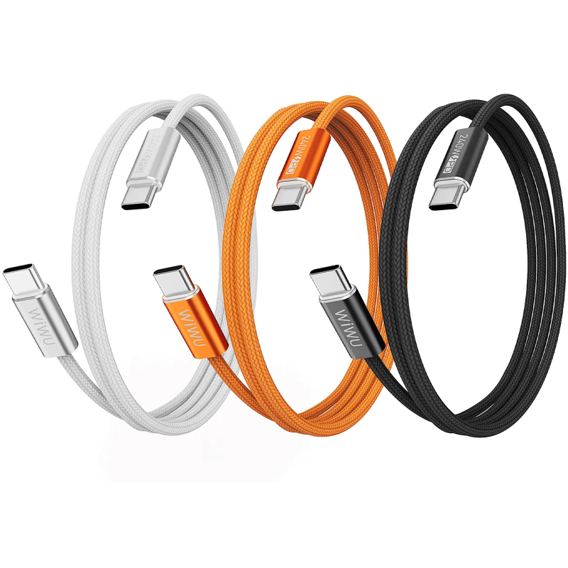 Дата кабель WIWU C101 Essen Type-C to Type-C 240W (1.5m), купити оптом з доставкою