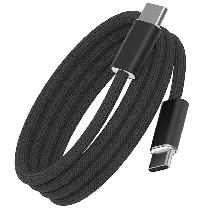Дата кабель WIWU C101 Essen Type-C to Type-C 240W (1.5m), Black 1, купити оптом з доставкою