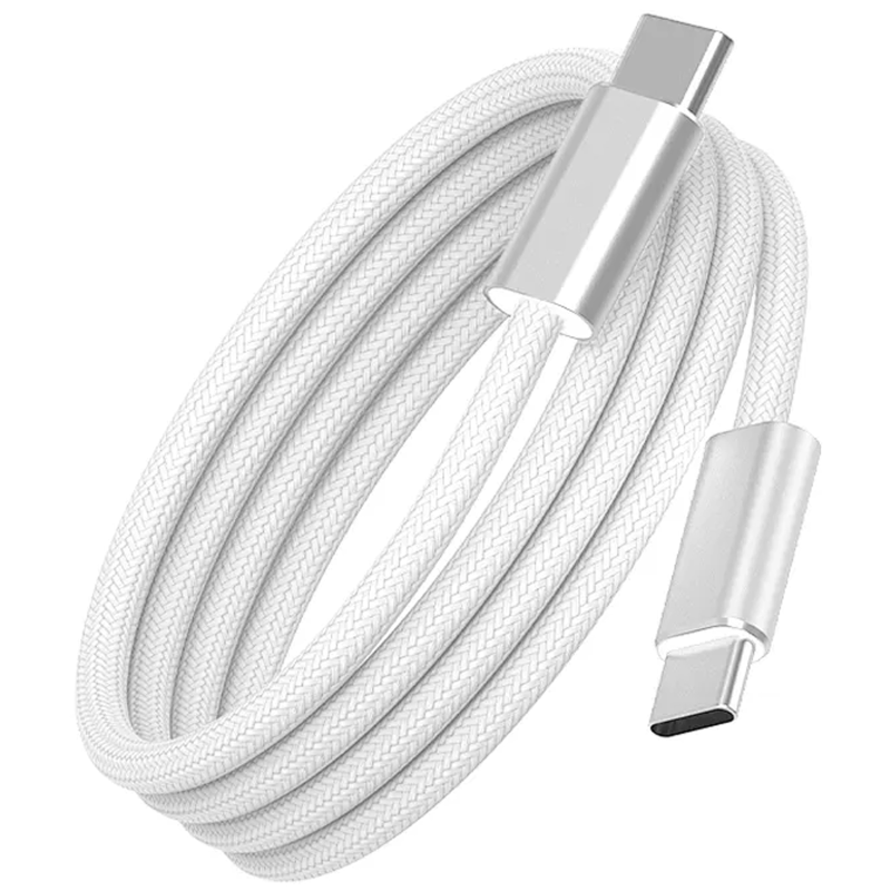 Дата кабель WIWU C101 Essen Type-C to Type-C 240W (1.5m), White 1, купити оптом з доставкою
