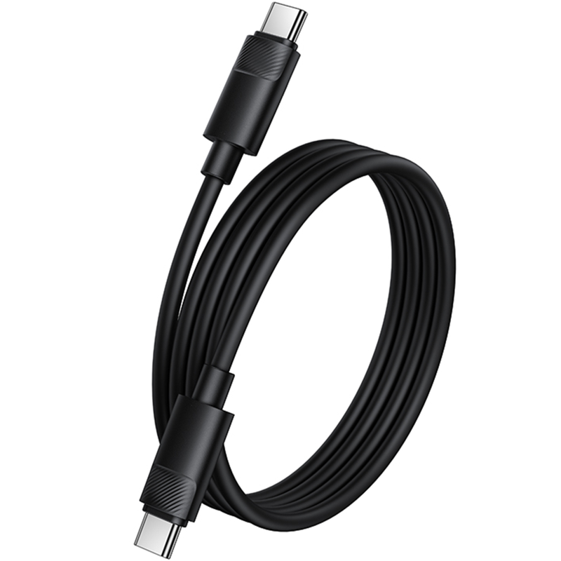 Дата кабель Borofone BX123 Leya Type-C to Type-C 60W (1m) на картинке №3