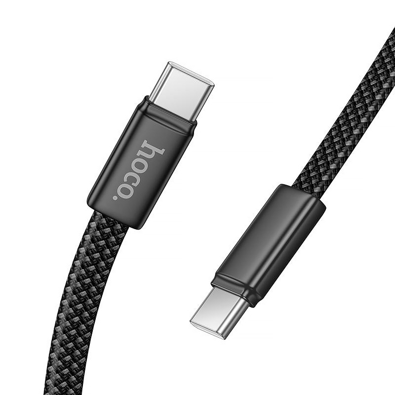 Дата кабель Hoco X125 Exceso Type-C to Type-C 60W (1m) на картинке №5