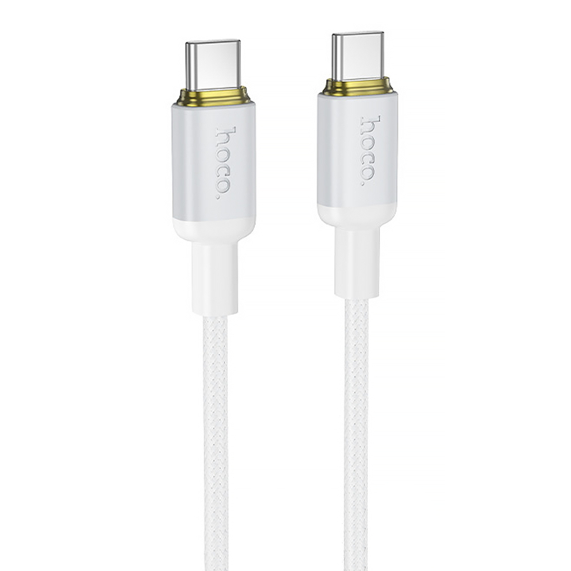Дата кабель Hoco X128 Benefit Type-C to Type-C 60W (1m) на картинке №1