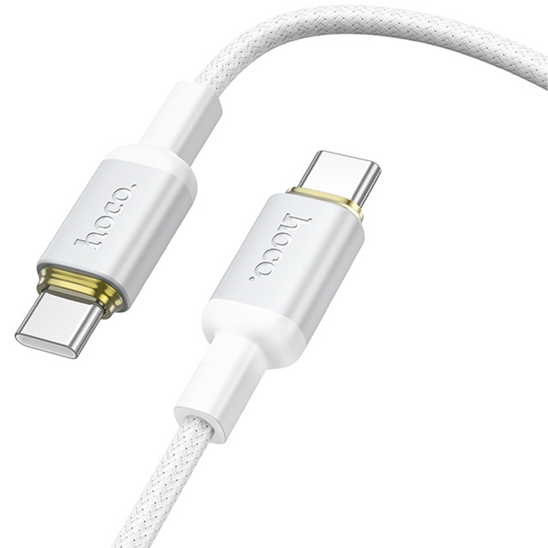 Дата кабель Hoco X128 Benefit Type-C to Type-C 60W (1m) на картинке №3