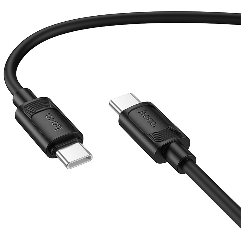 Дата кабель Hoco X122 Benefit Type-C to Type-C 60W (1m) на картинке №2