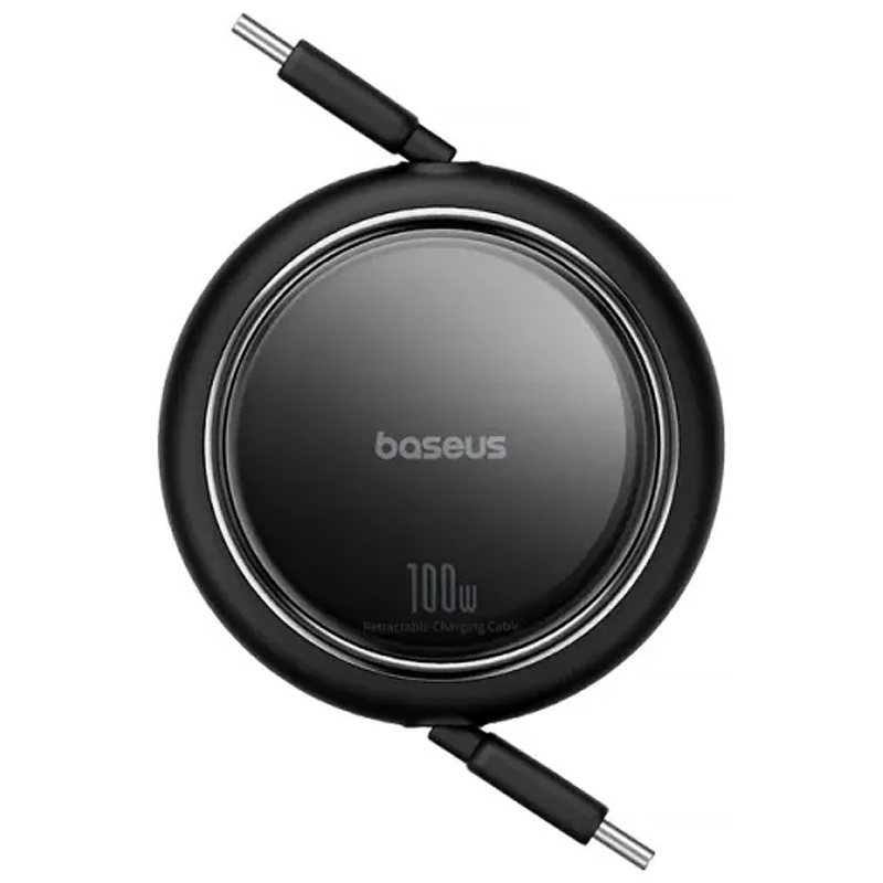 Дата кабель Baseus Free2Draw Mini Retractable Type-C to Type-C 100W (1m) (P10364500), купить оптом с доставкой