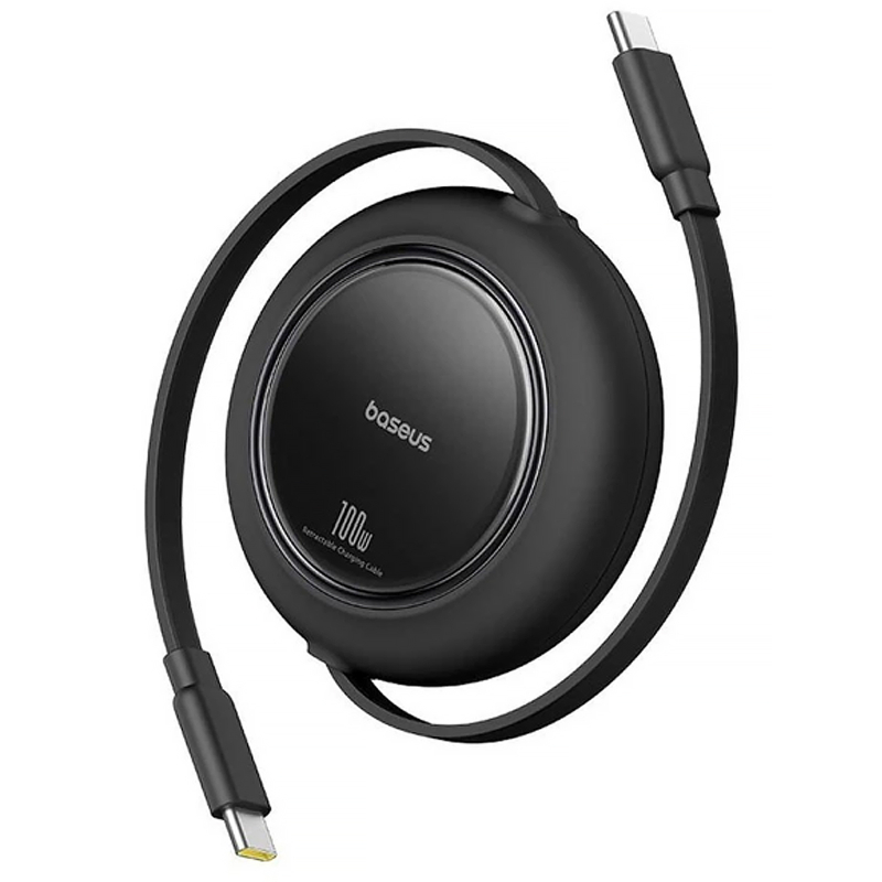 Дата кабель Baseus Free2Pull Mini Retractable Type-C to Type-C 100W (2m) (P10364500113) на картинке №1