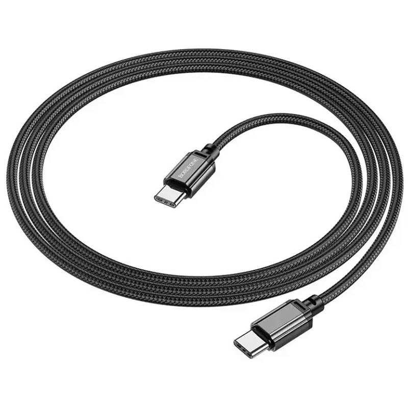 Дата кабель Borofone BX87 Type-C to Type-C 60W (1m) на малюнкі №3