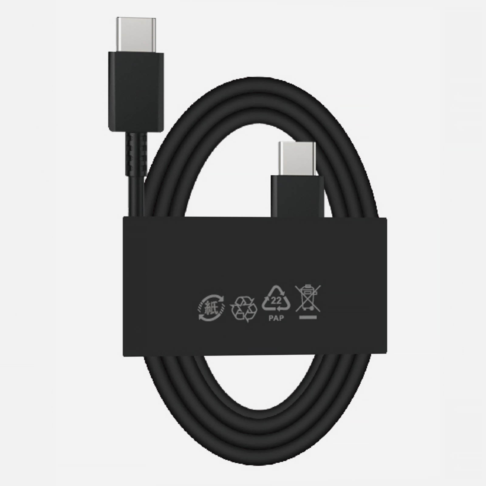 Дата кабель Amaya SD10CC Type-C to Type-C 5A (1m), Black 1, купить оптом с доставкой