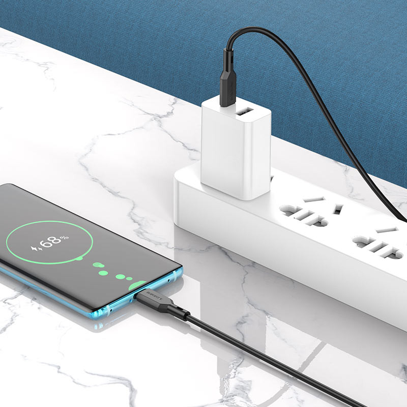 Дата кабель Borofone BX70 Type-C to Type-C 60W (1m) на малюнкі №3