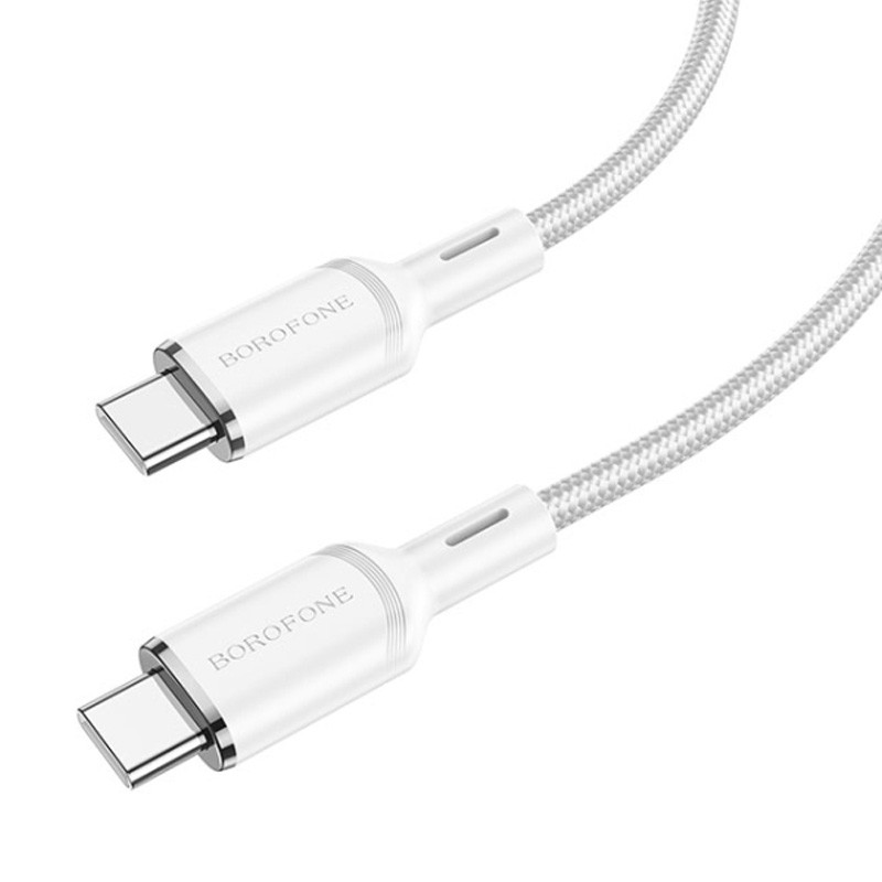 Дата кабель Borofone BX90 Cyber Type-C to Type-C (1m) дивитися фото №1