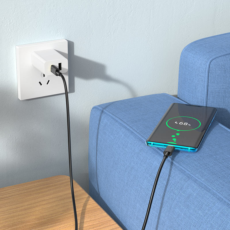 Дата кабель Hoco U109 Type-C to Type-C 100W (1.2m) дивитися фото №6