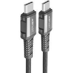 Дата кабель Acefast C1-09 USB-C to USB-C PD240W 40Gbps USB 4 aluminum alloy (1m)