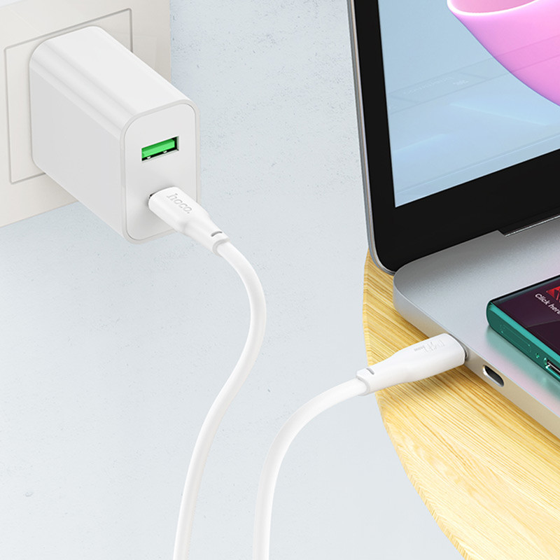 Дата кабель Hoco X93 Force Type-C to Type-C 60W (1m) на малюнкі №8