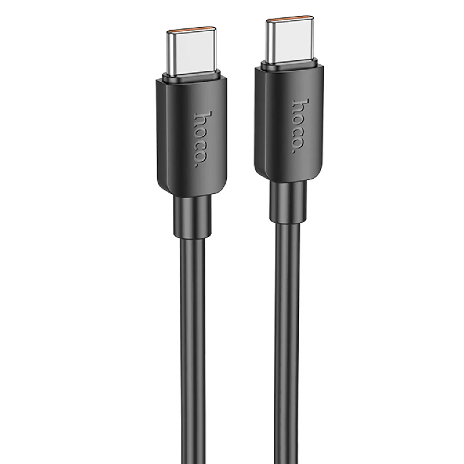 Дата кабель Hoco X96 Hyper Type-C to Type-C 100W (1m), Black, купить оптом с доставкой