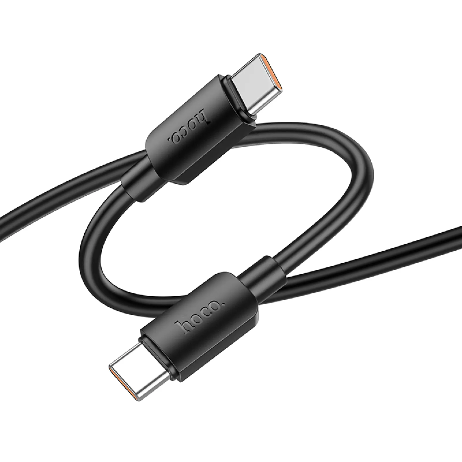 Дата кабель Hoco X96 Hyper Type-C to Type-C 100W (1m), Black 2, купить оптом с доставкой