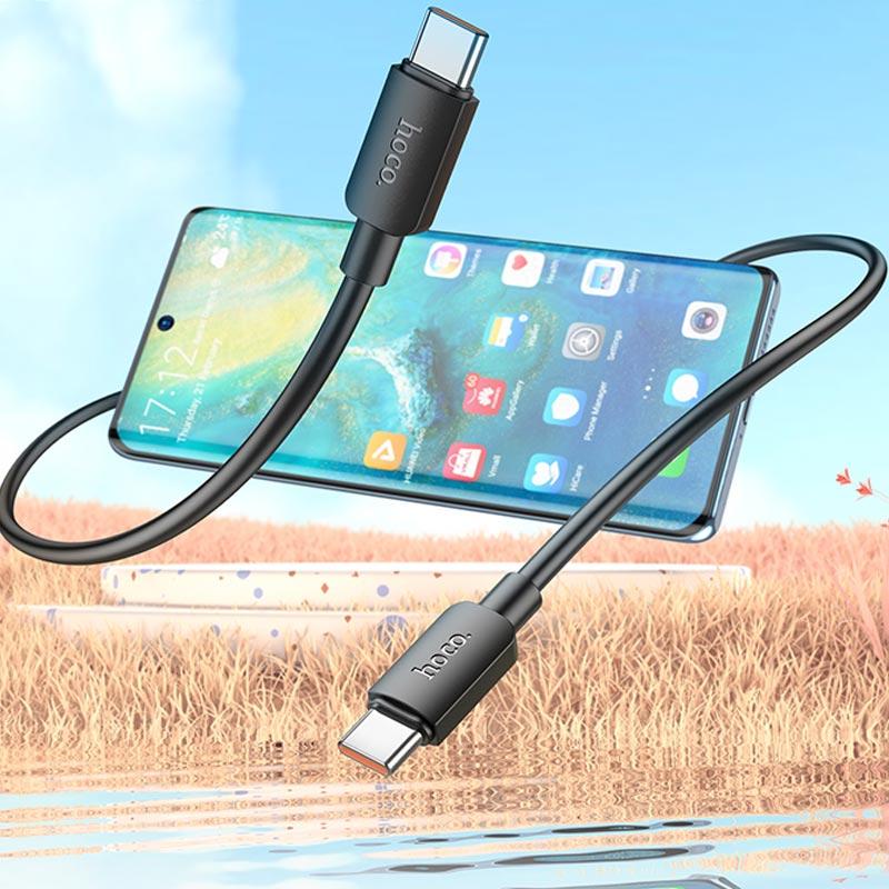 Дата кабель Hoco X96 Hyper Type-C to Type-C 100W (1m) на малюнкі №5