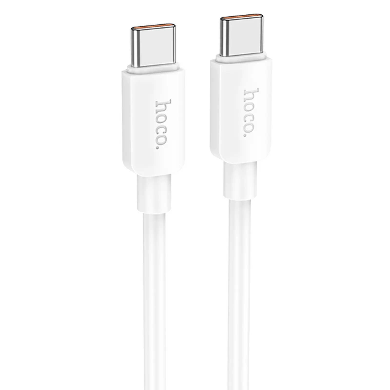Дата кабель Hoco X96 Hyper Type-C to Type-C 100W (1m), White, купить оптом с доставкой