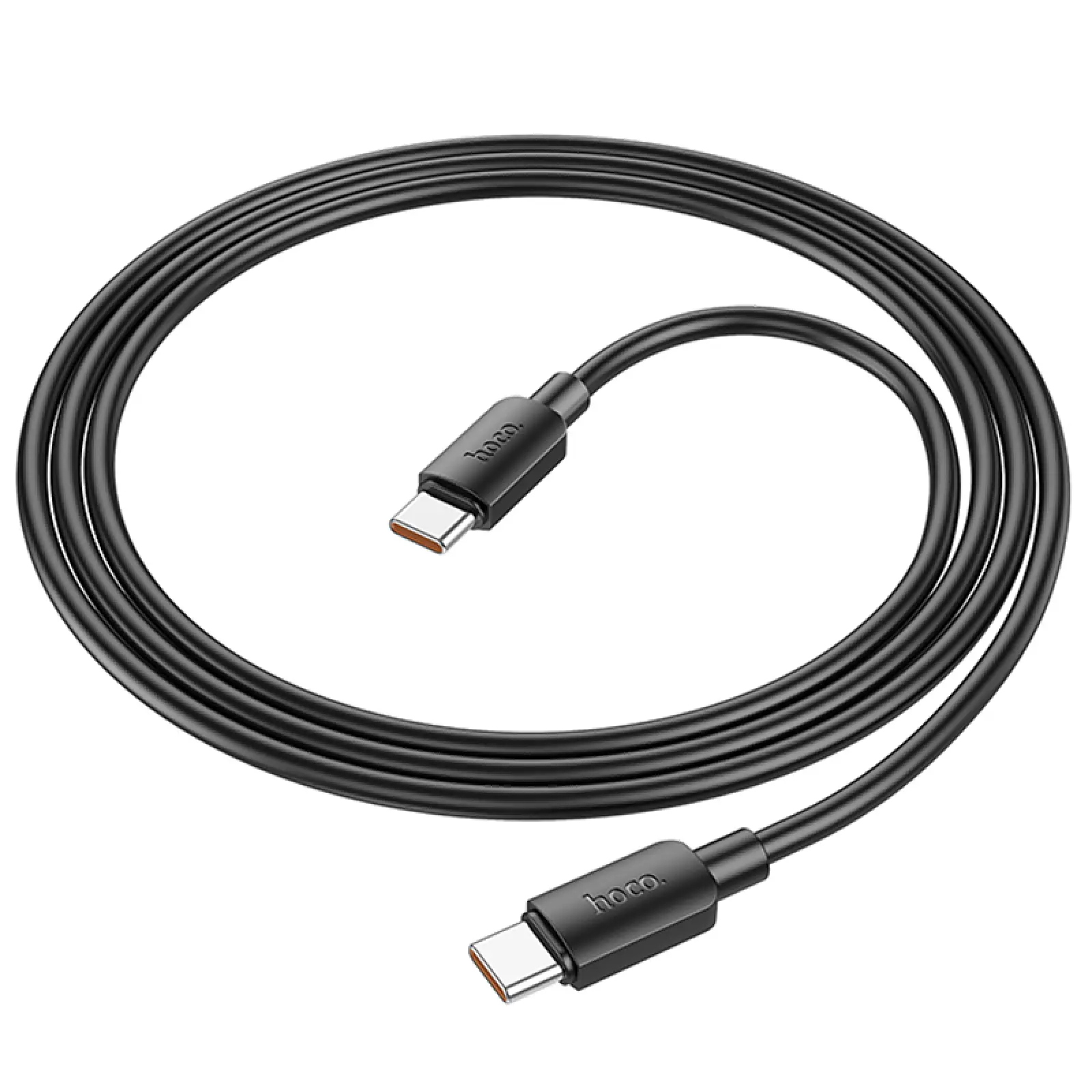 Дата кабель Hoco X96 Hyper Type-C to Type-C 60W (1m), Black 3, купить оптом с доставкой