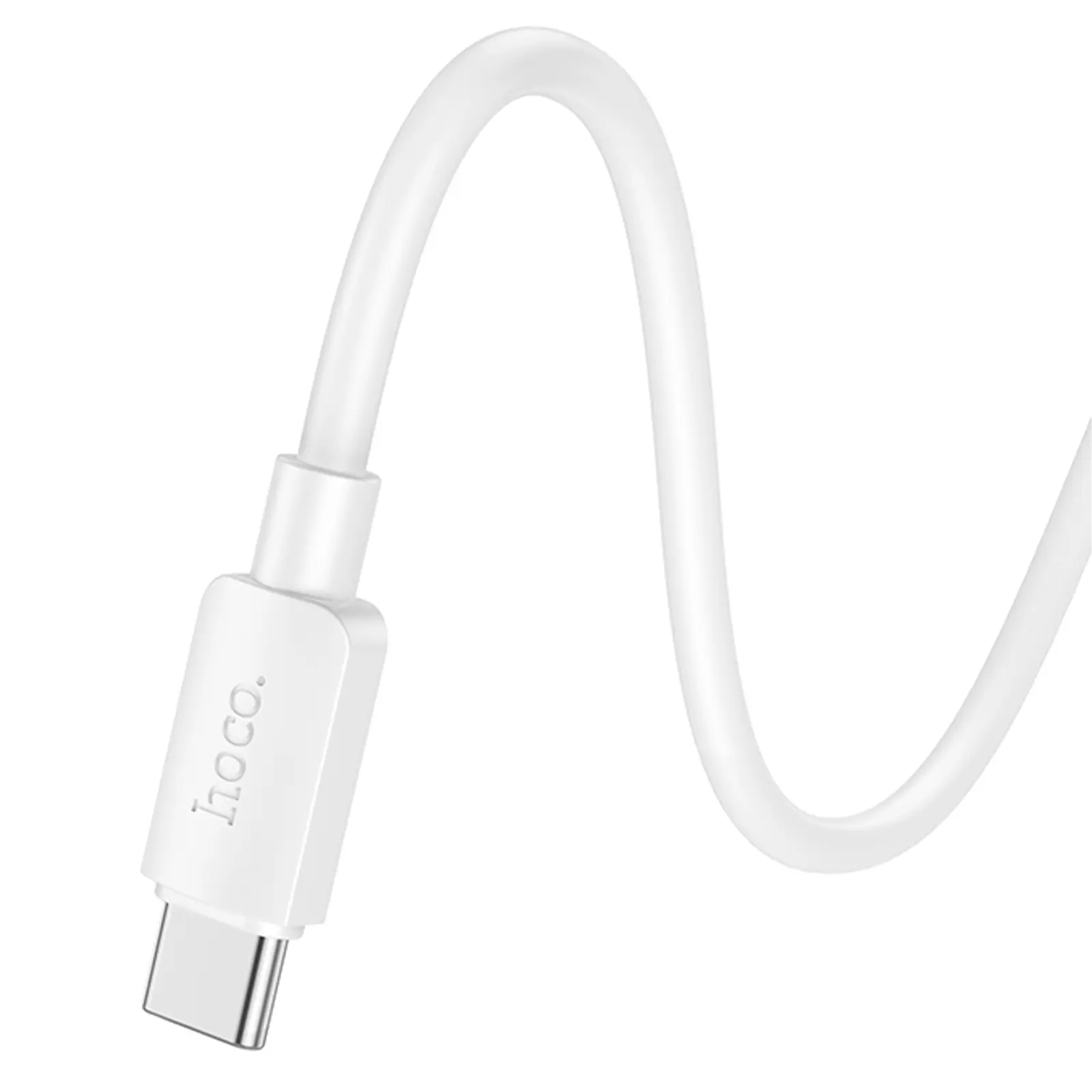 Дата кабель Hoco X96 Hyper Type-C to Type-C 60W (1m), White 3, купить оптом с доставкой