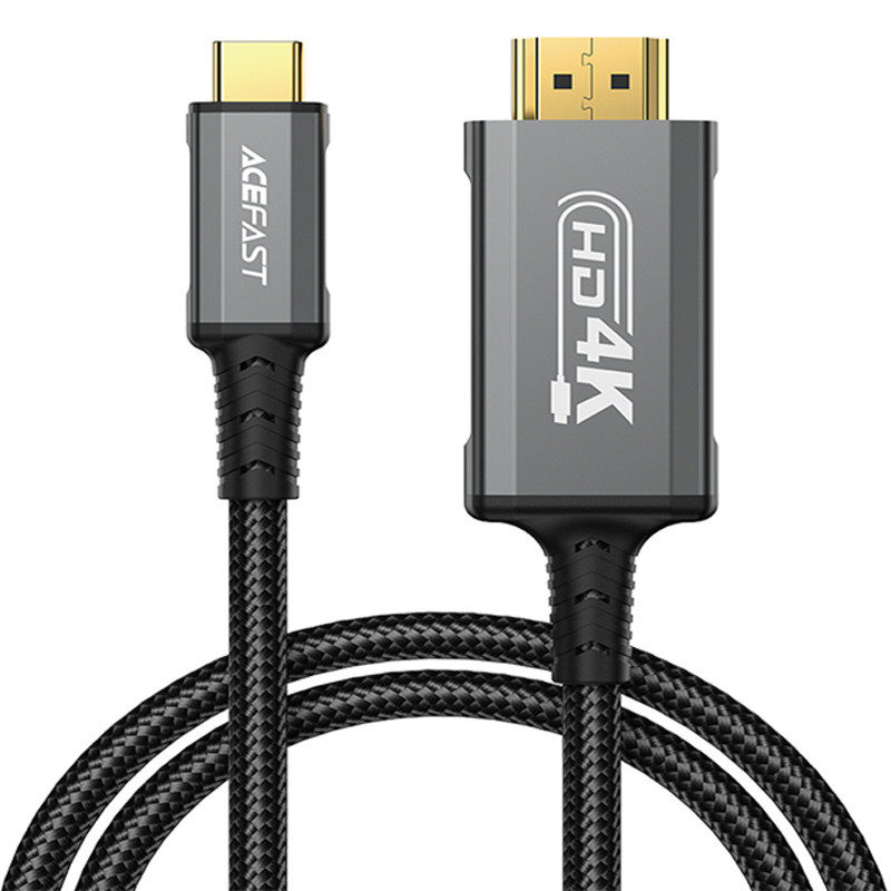 Дата кабель Acefast C1-10 USB-C to HDTV (1.8m) на малюнкі №1