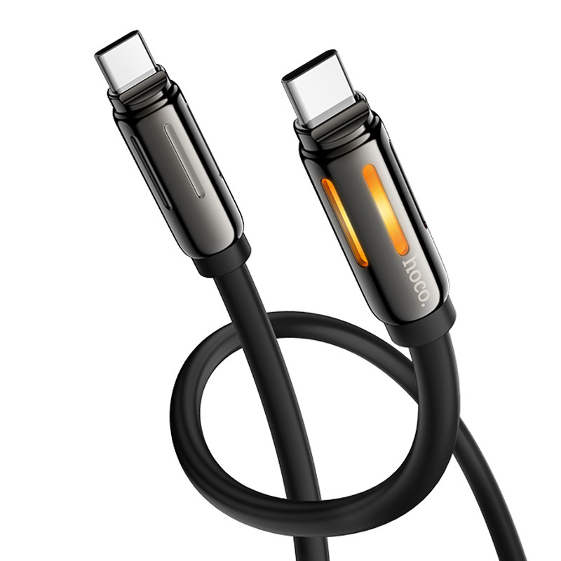 Дата кабель Hoco U136 Prize Type-C to Type-C 60W (1.2m) на малюнкі №2