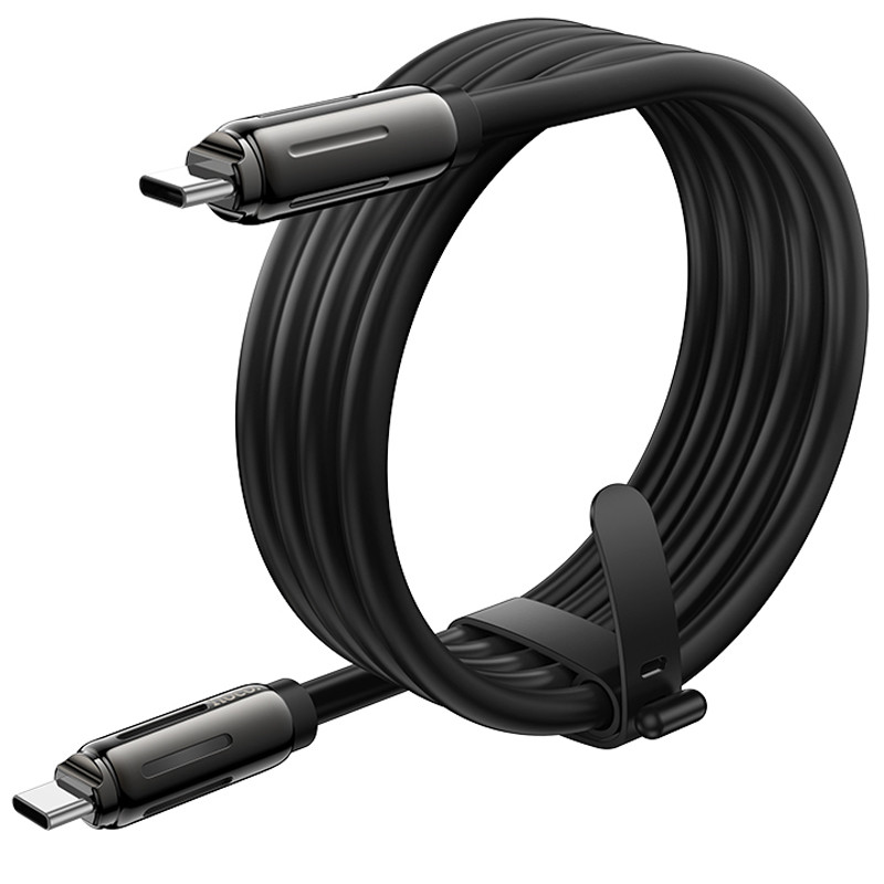 Дата кабель Hoco U136 Prize Type-C to Type-C 60W (1.2m) на малюнкі №3