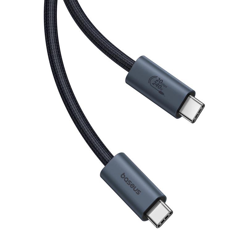 Дата кабель Baseus Flash 2 USB4 Full-Featured Type-C to Type-C 240W (1.8m) (P10311803112) на малюнкі №2