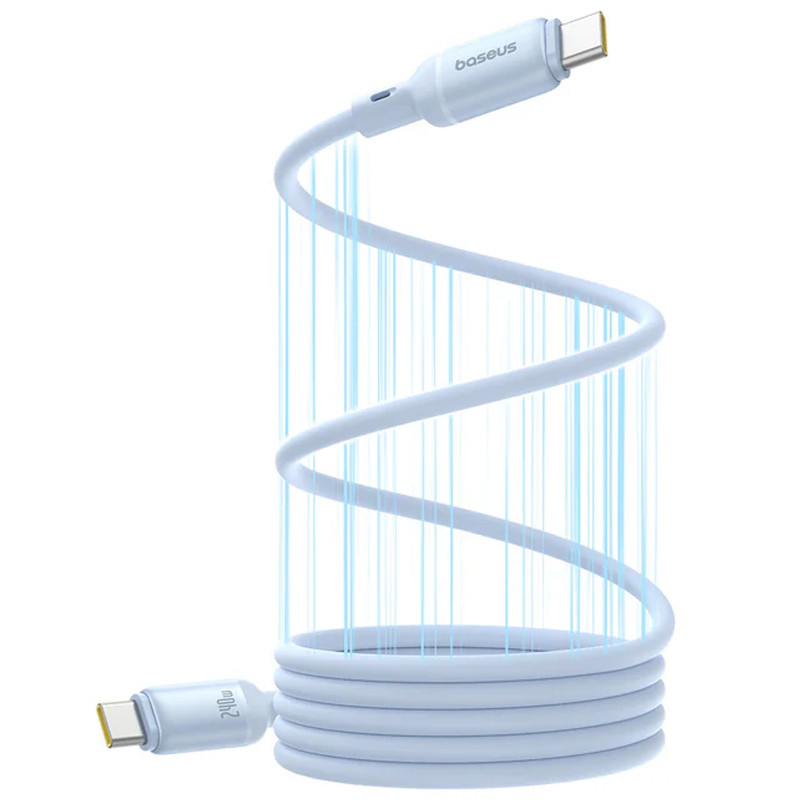 Дата кабель Baseus PicoGo Magnetic Liquid Silicone Type-C to Type-C 240W (1m) (P10376800) на малюнкі №1