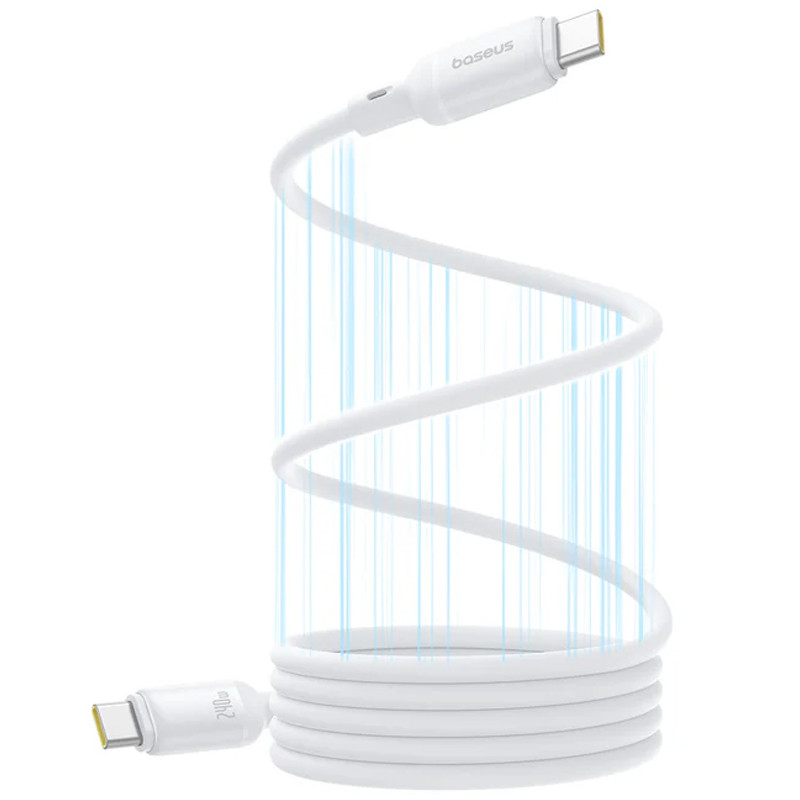 Дата кабель Baseus PicoGo Magnetic Liquid Silicone Type-C to Type-C 240W (1m) (P10376800) на малюнкі №1