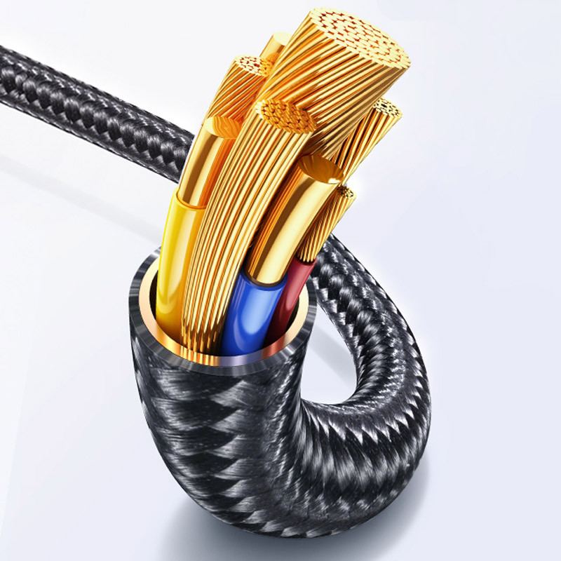 Дата кабель Usams US-SJ744 Meteor Ser. Type-C to Type-C 100W (1.2m) на малюнкі №8