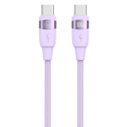 Дата кабель Usams US-SJ633 U85 Type-C to Type-C 100W (2m)