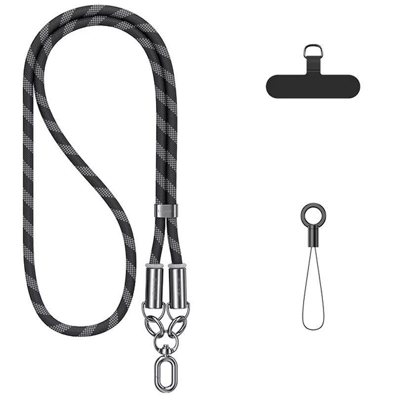 Дата кабель-шнурок Usams US-SJ745 Type-C to Type-C 60W (1.2m) на малюнкі №2