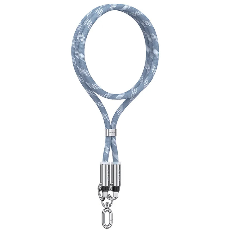 Дата кабель-шнурок Usams US-SJ745 Type-C to Type-C 60W (1.2m) на малюнкі №1