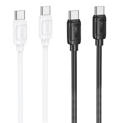 Дата кабель Hoco X115 Surpass Type-C to Type-C 60W (1m)