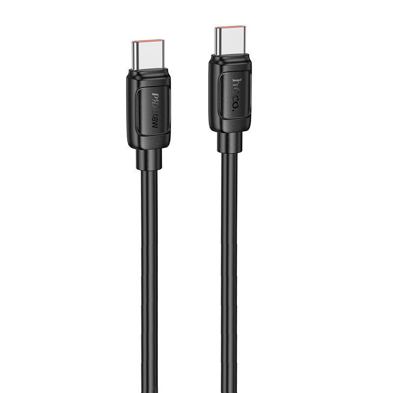 Дата кабель Hoco X115 Surpass Type-C to Type-C 240W (1m) на малюнкі №1