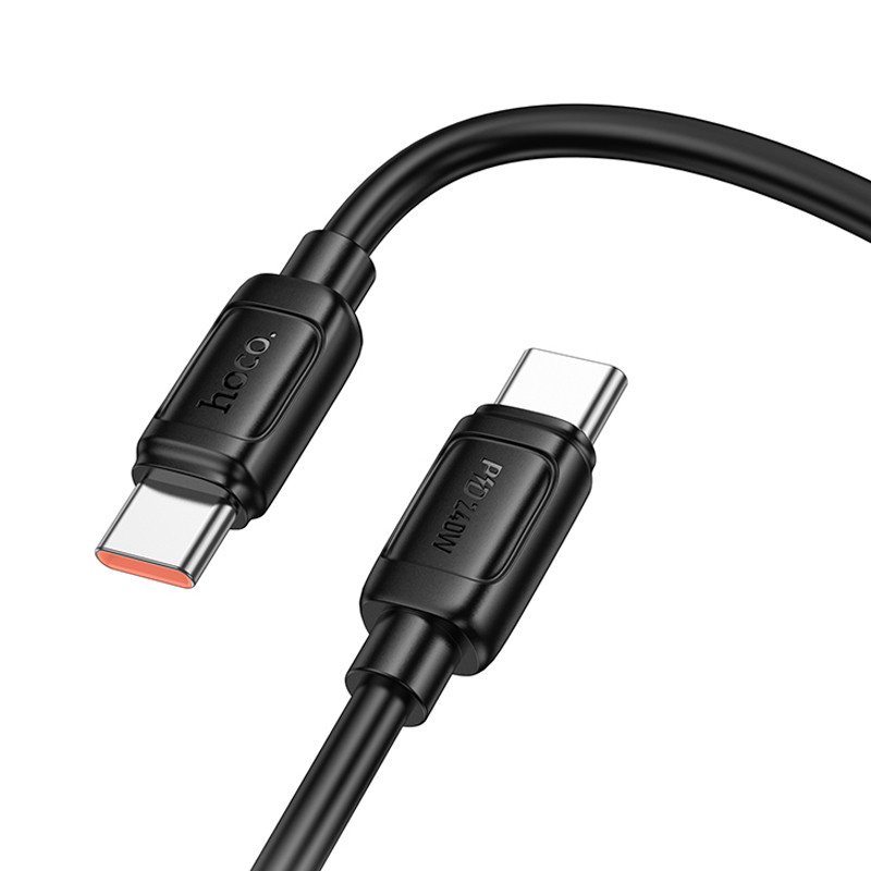 Дата кабель Hoco X115 Surpass Type-C to Type-C 240W (1m) на малюнкі №3