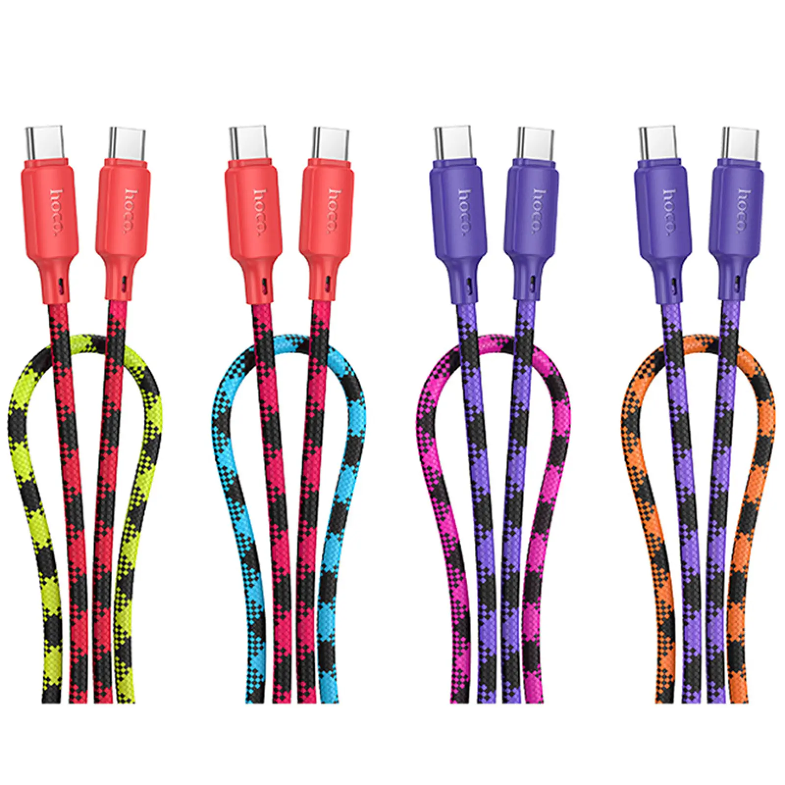 Дата кабель Hoco X116 Meridian Type-C to Type-C 60W (1m), купити оптом з доставкою