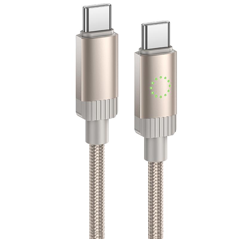 Дата кабель Hoco X117 Star Type-C to Type-C 60W (1m) на малюнкі №1