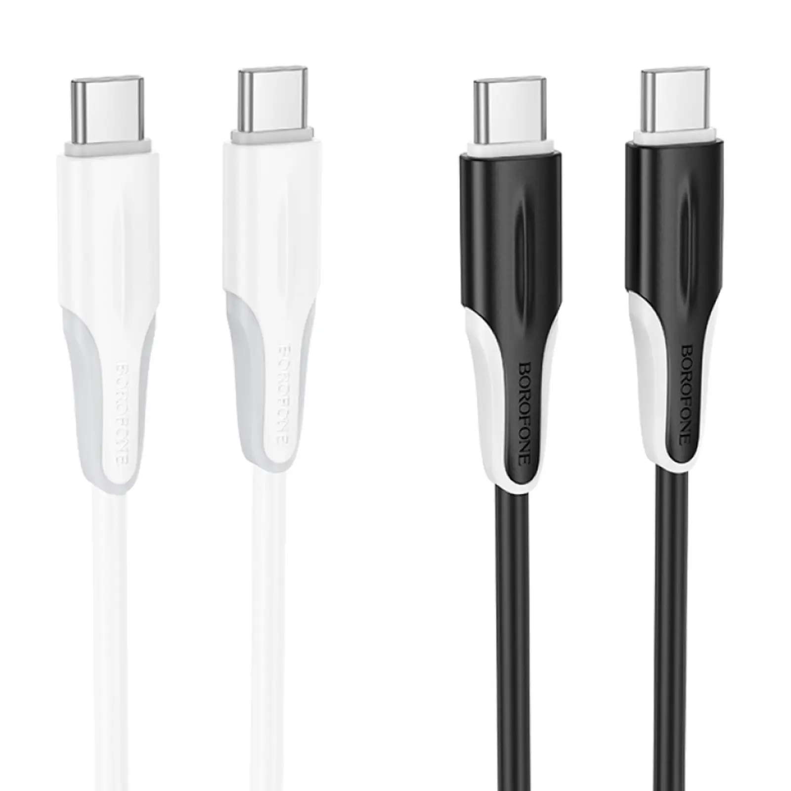 Дата кабель Borofone BX119 New Type-C to Type-C 60W (1m), купить оптом с доставкой