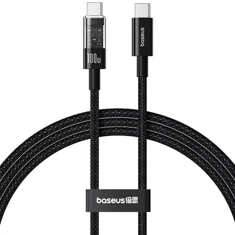 Дата кабель Baseus Gem Fast Charging Type-C to Type-C 100W (2m) (P10373000111-01), купить оптом с доставкой
