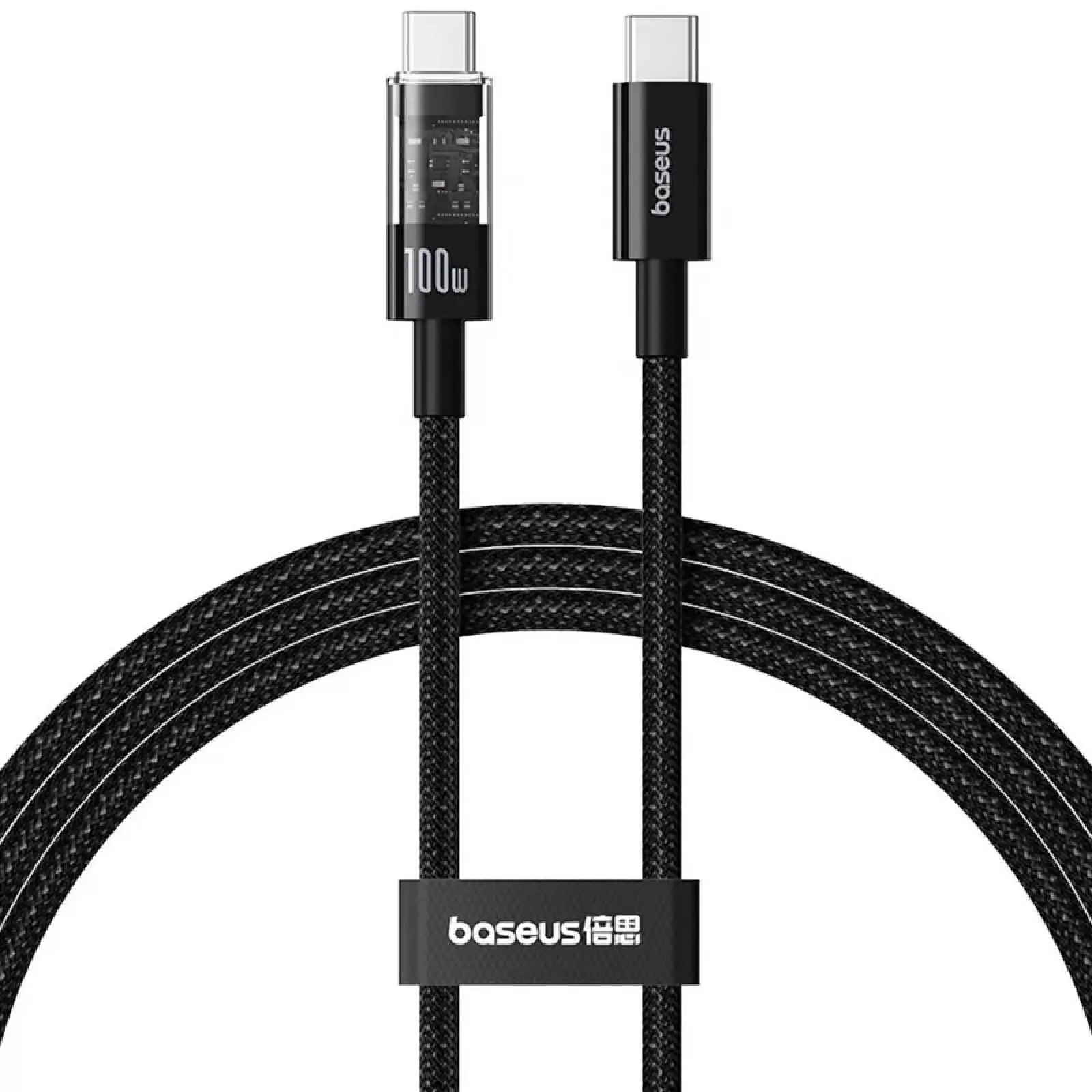 Дата кабель Baseus Gem Fast Charging Type-C to Type-C 100W (2m) (P10373000111-01), Cluster Black, купить оптом с доставкой
