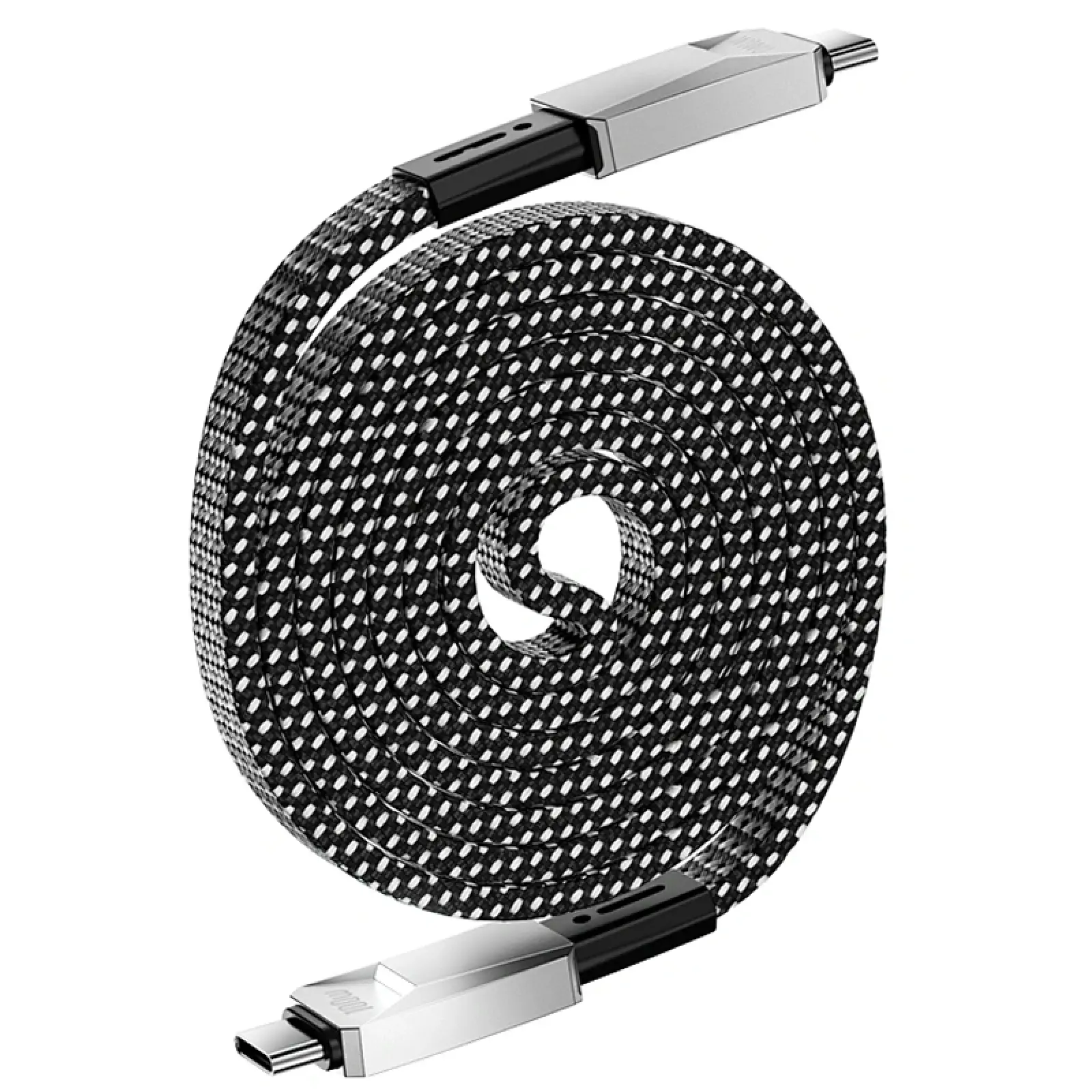 Дата кабель WIWU C078 Type-C to Type-C 100W (1m), Silver 2, купить оптом с доставкой