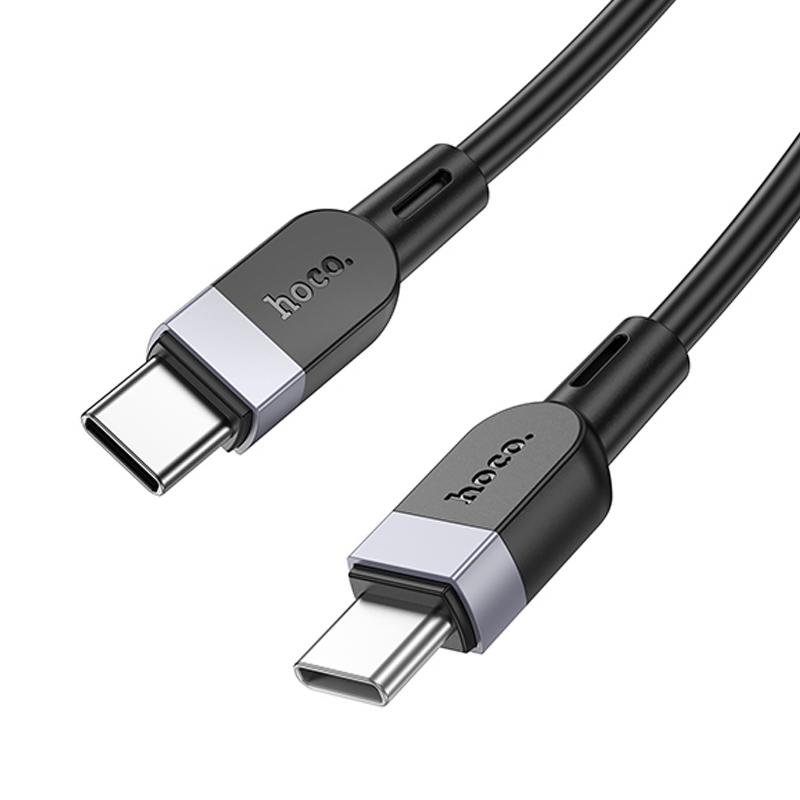 Дата кабель Hoco X109 Energy silicone Type-C to Type-C 60W (3m) на малюнкі №3