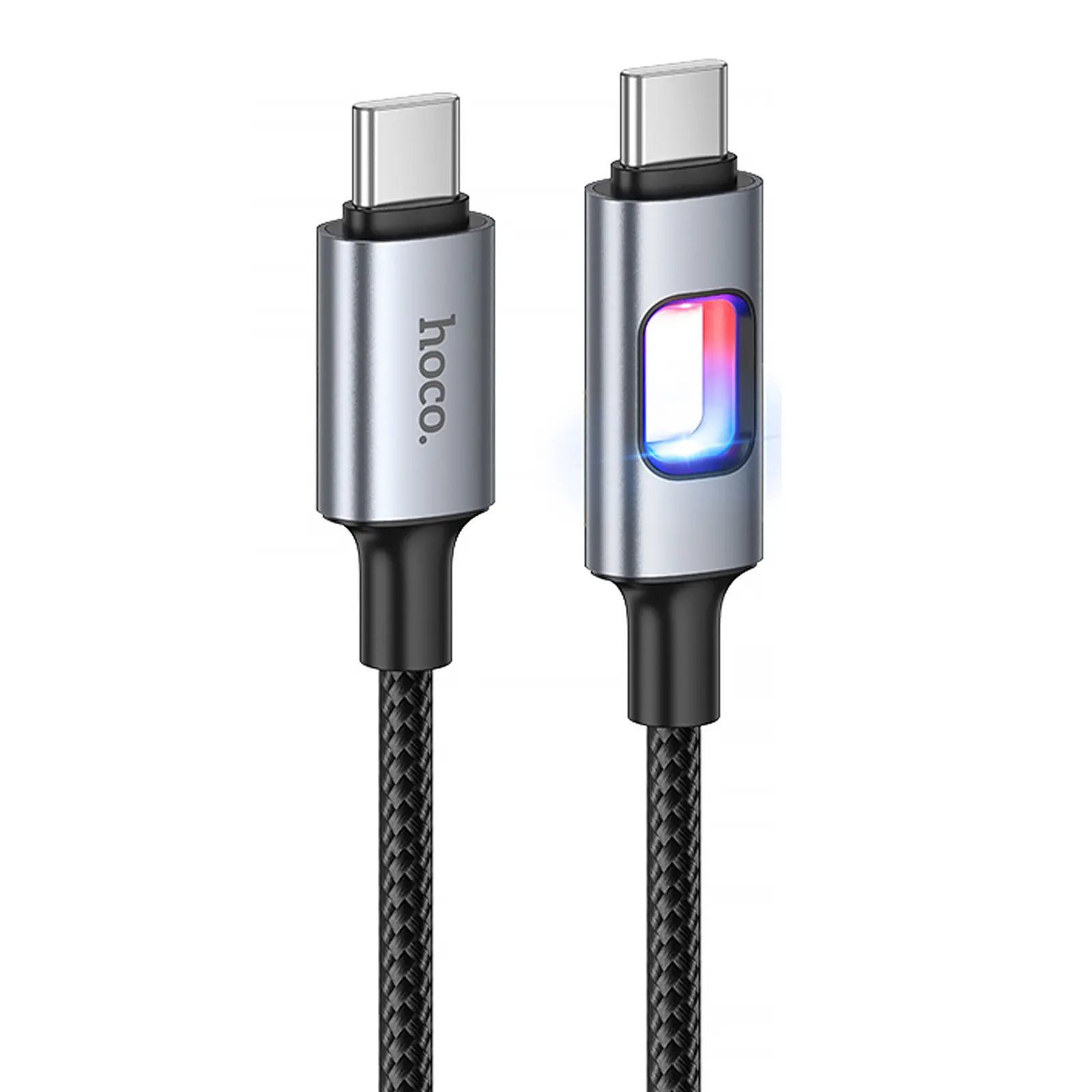 Дата кабель Hoco U144 New Type-C to Type-C 60W (1.2m), Black, купить оптом с доставкой