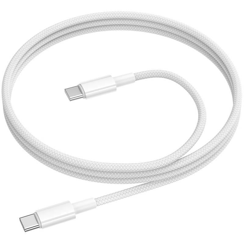 Дата кабель Borofone BX117 Source Type-C to Type-C 60W (1m) на малюнкі №3