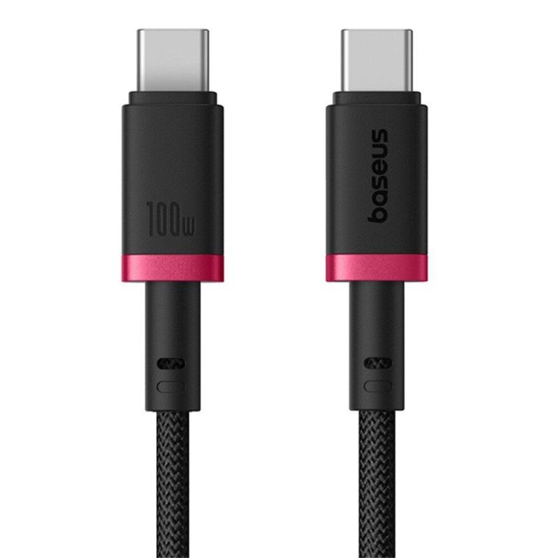 Дата кабель Baseus Dura Series Fast Charging Type-C to Type-C 100W (1m) (P10377803U01) на малюнкі №1