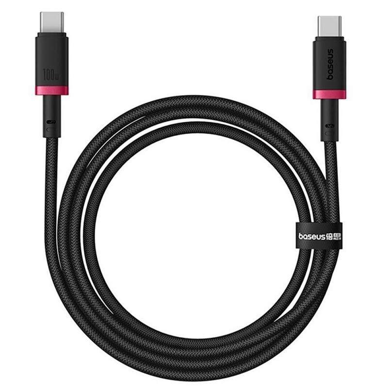 Дата кабель Baseus Dura Series Fast Charging Type-C to Type-C 100W (1m) (P10377803U01) на малюнкі №2