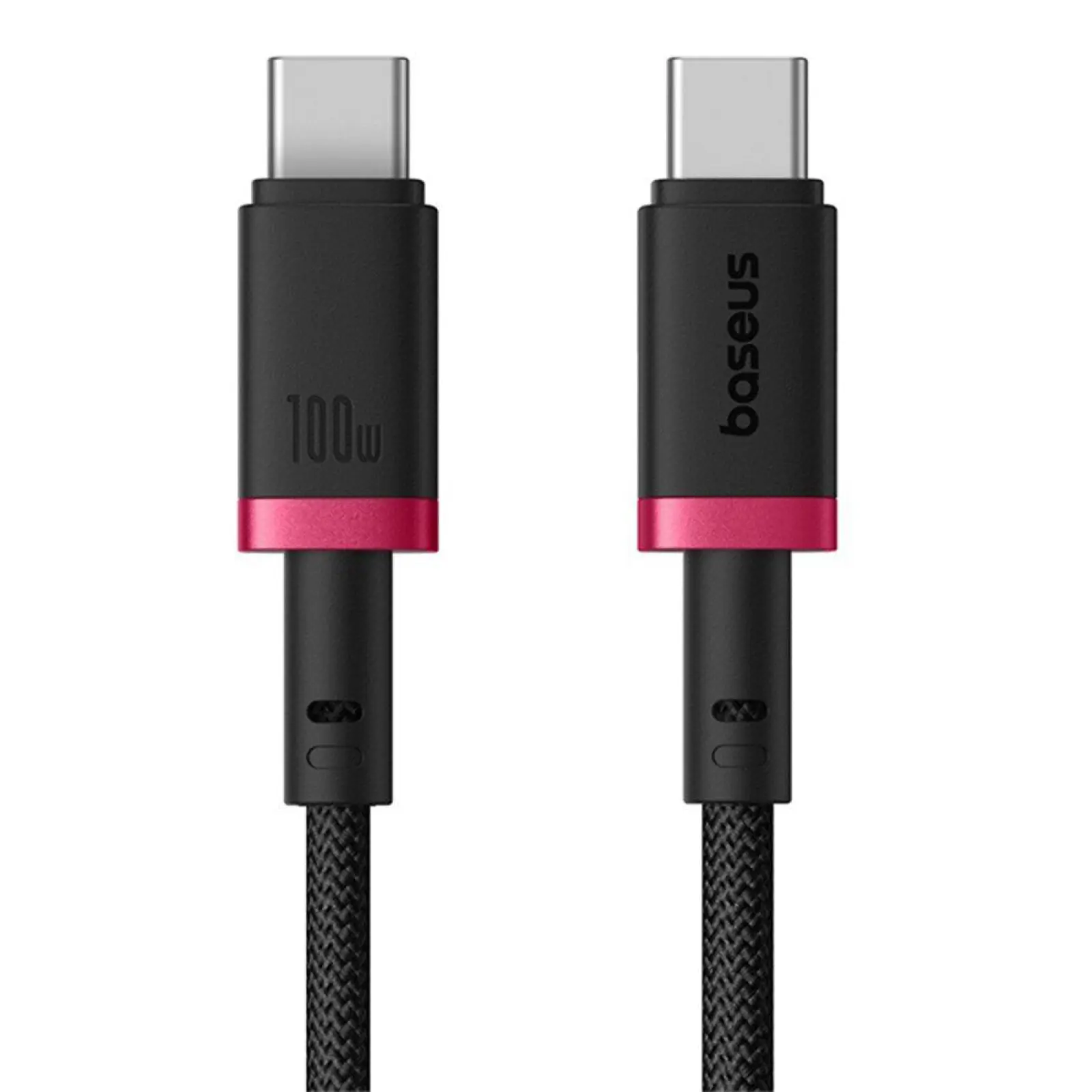 Дата кабель Baseus Dura Series Fast Charging Type-C to Type-C 100W (1m) (P10377803U01), Red / Black, купити оптом з доставкою